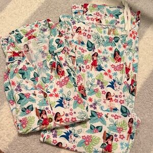Posh Peanut Moana Women’s Pajama Set, GUC, 2X